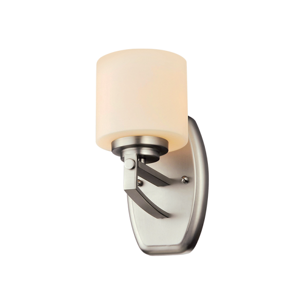 ERIN WALL LAMP 1XE27 SATIN NICKEL