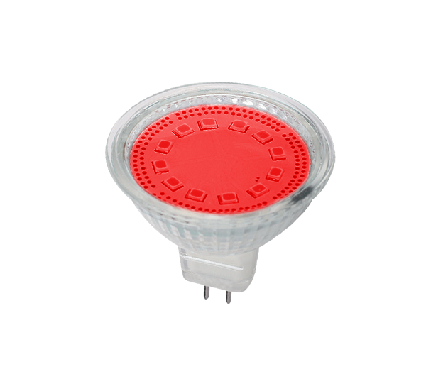 LED MR16 SMD2835 3W G5,3 12V 3000K RED