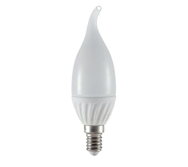 LED FLAME 4,5W E14 230V WHITE