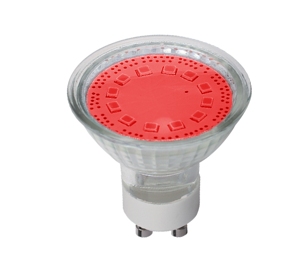 LED SMD2835 3W GU10 230V 3000K RED