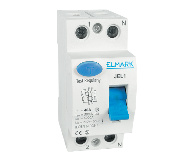 RESIDUAL CURRENT DEVICE JEL1 2P 16A/100mA OMEGA