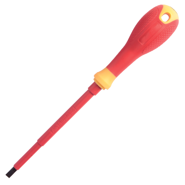 VDE INSULATED SCREWDRIVER- SLOTTED 1000V 5.5X150mm