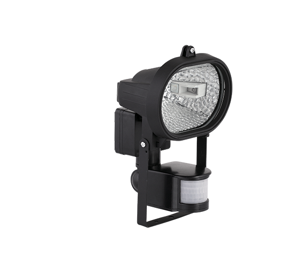 Floodlight sensor halogen type LED J78 5,5W, black