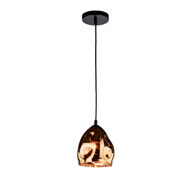 NEWTON PENDANT 1XE27 GOLD D150mm