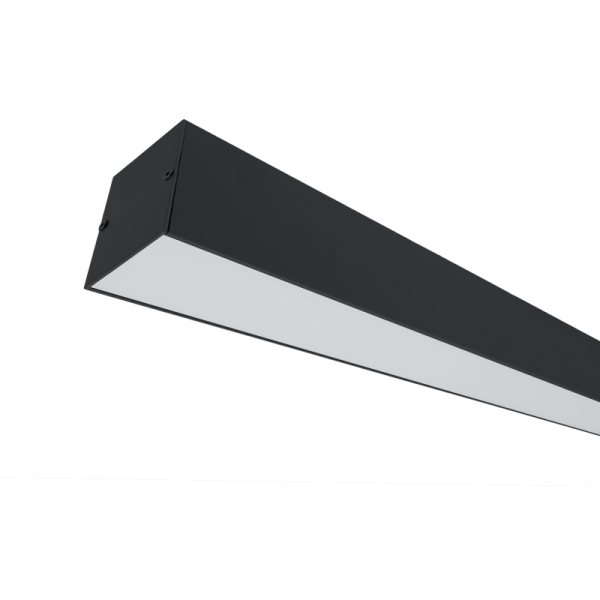 PROFIL LED APARENT S77 48W 4000K 1200MM NEGRU