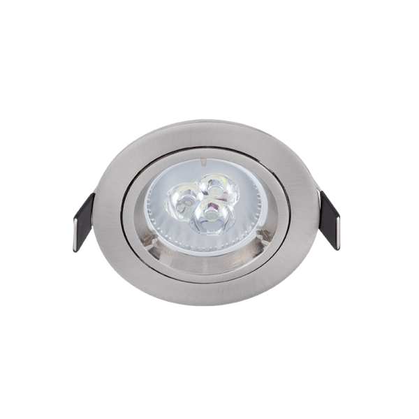 LED METAL ROUND DOWNLIGHT LED3X2W 6400K SN