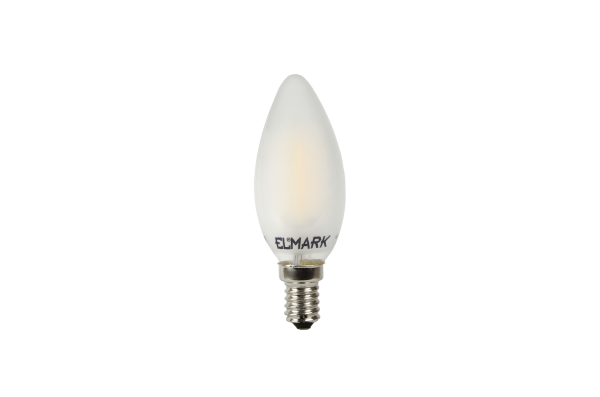 LED CANDLE C35 FILAMENT 4W E14 230V 2700K FROSTED