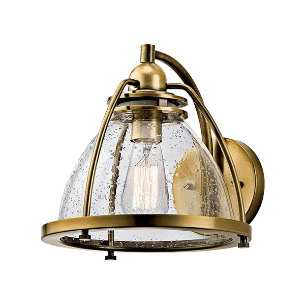 BRYAN WALL LAMP 1XE27 GOLD