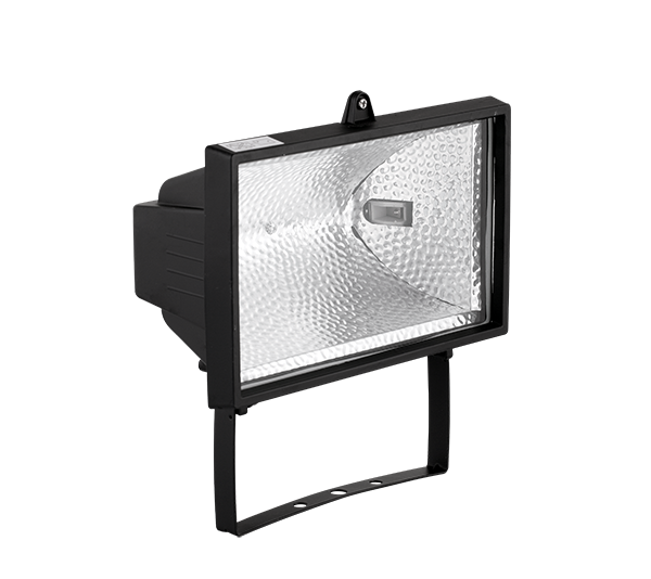 Proiector halogen HV150 1000W R7s negru