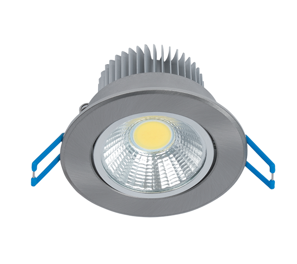 LSLCOB SPOTLIGHT 5W 4000K-4300K 230V SATIN NICKEL