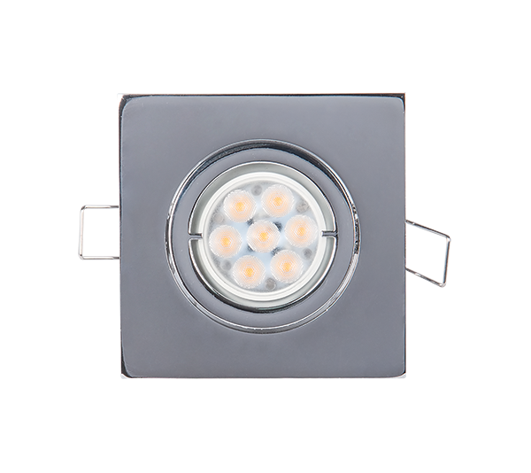 LED METAL SQUARE DOWNLIGHT HIGH POWER 6W 4000-4300