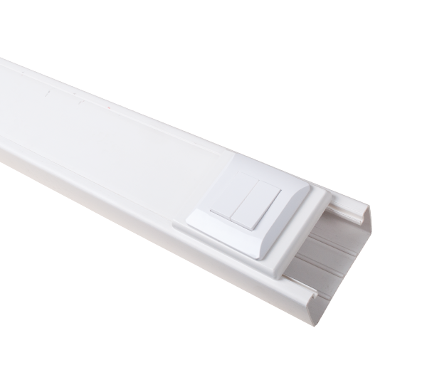 SINGLE FRAME FOR PLASTIC TRUNKING