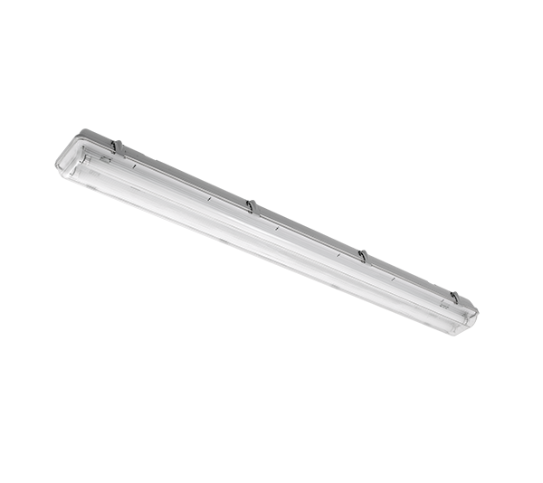 ELMARK BELLA + LED tube(1200mm) 2x18W WHITE IP65