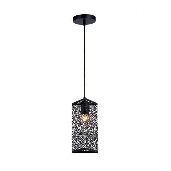 JANIS-1C PENDANT 1XE27 BLACK