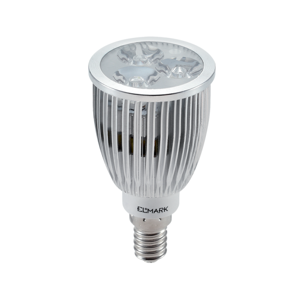 Bec cu leduri LED3 E14, 6W, 230V lumina rece