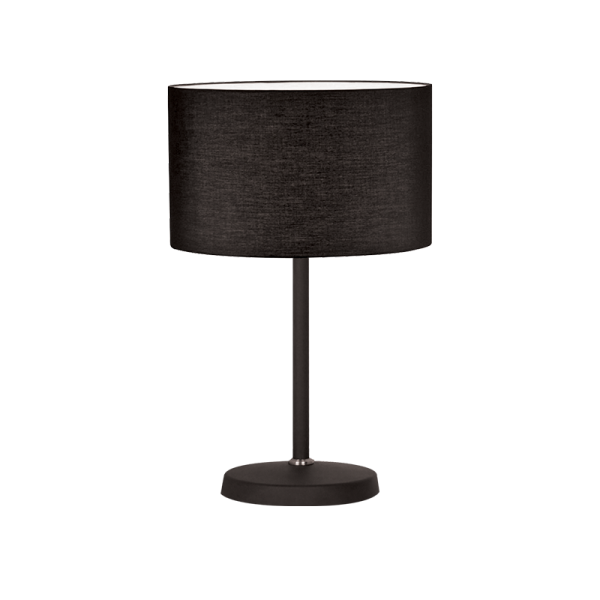 TOMY TABLE LAMP 1XE14 DARK GREY D240X490mm