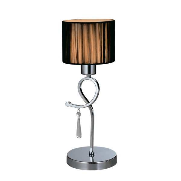 LILLY TABLE LAMP 1XE27 CHROME D150X410mm