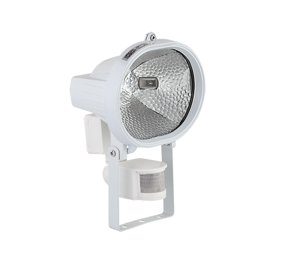 Floodlight sensor halogen type LED J118 7,5W, whit