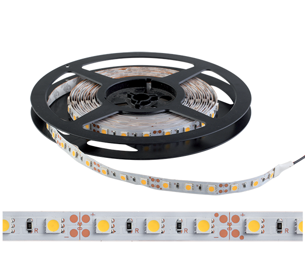 Banda led 14.4W, 60pcs/1m VERDE, IP20