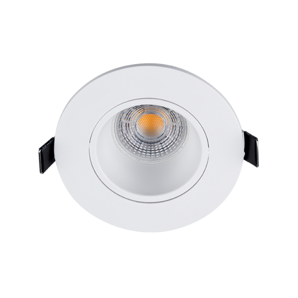 LED PLASTIC ROUND DOWNLIGHT PAR 16 COB 7W 2700-300