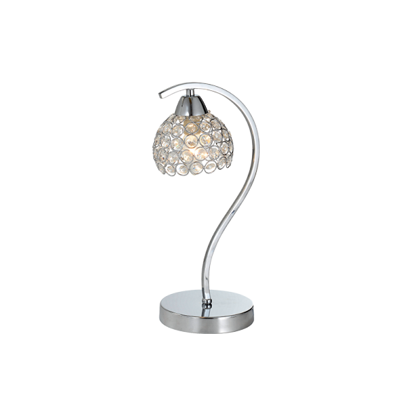 LIZA TABLE LAMP 1XE14 CHROME