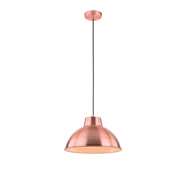 DECO-1C PENDANT 1XE27 COPPER D300