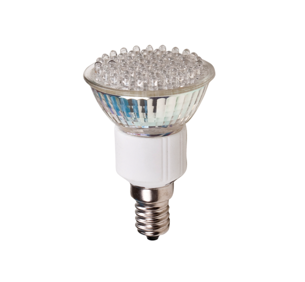 Bec cu leduri LED60 E14,3W,230V lumina calda