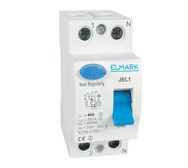 RESIDUAL CURRENT DEVICE JVL1 2P 20A/100mA