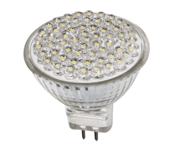 Bec cu leduri LED45 GU5.3,2.5W,12V lumina rece