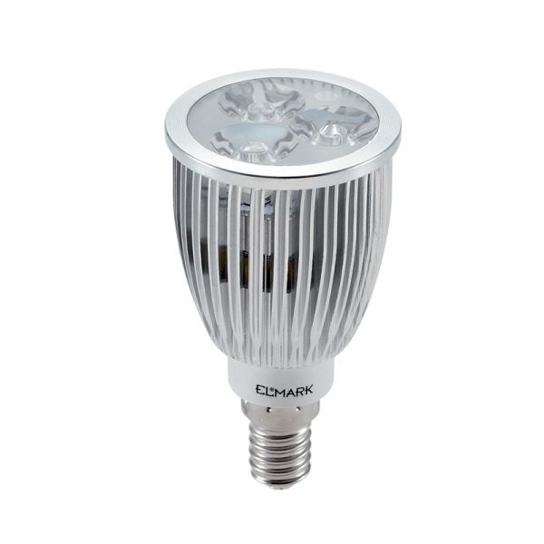 Bec cu leduri LED3 E14, 6W, 230V lumina calda