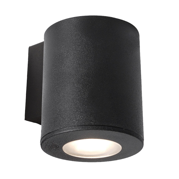 FRANCA 90 1L FACADE FIXTURE 1XGU10 IP55 BLACK