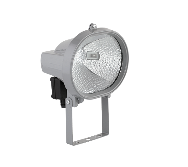 Proiector halogen HVO500 500W R7s gri