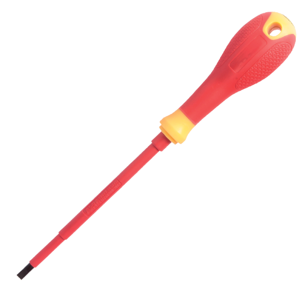 VDE INSULATED SCREWDRIVER- SLOTTED 1000V 4X100mm