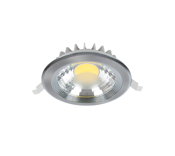 RDLCOB ROUND DOWNLIGHT 10W 2700K-3000K 230V SATIN