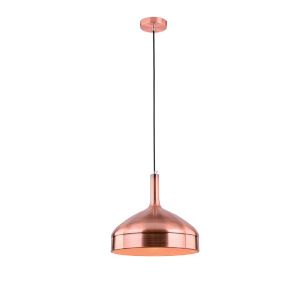 DECO-1B PENDANT 1XE27 COPPER D30