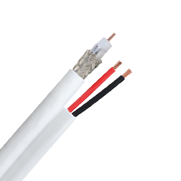 COAXIAL CABLE RG59 / + 2X0.5mm2