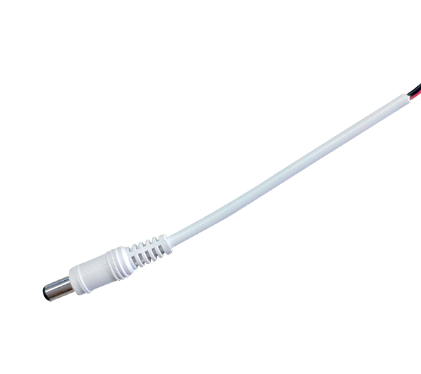 Female connector with cable 15cmm color:white