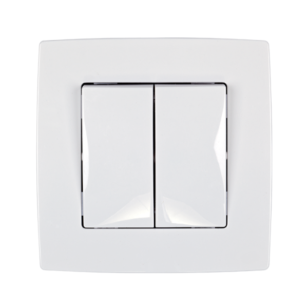 CITY CURTAIN SWITCH WHITE, METTALIC