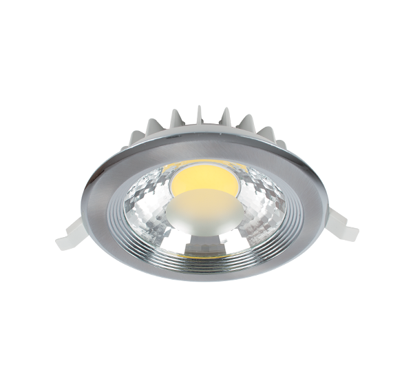 RDLCOB ROUND DOWNLIGHT 15W 4000K-4300K 230V SATIN