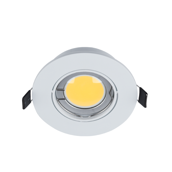 LED PL. ROUND DOWNLIGHT LEDCOB 7W 2700K WHITE