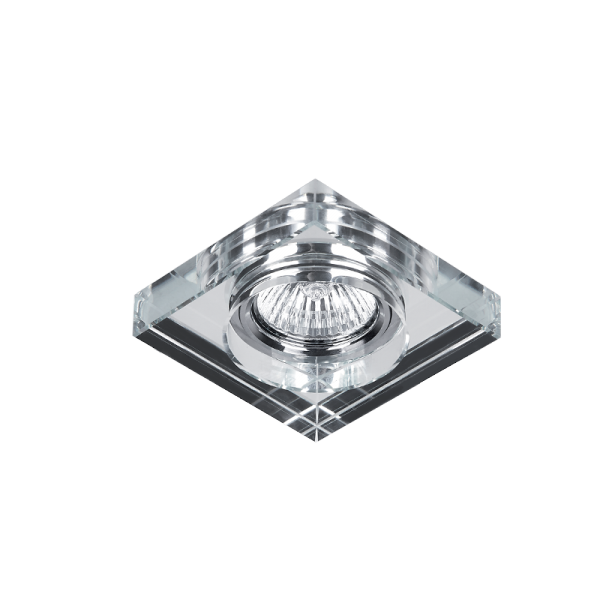 CR-778S/CL SPOTLIGHT SQUARE CLEAR GLASS