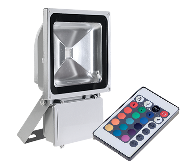 VEGA70RGB RGB LED FLOODLIGHT 70W WITH IR