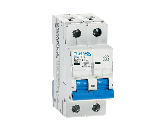 ELMARK MCB C102L/10A 2P CURVE C